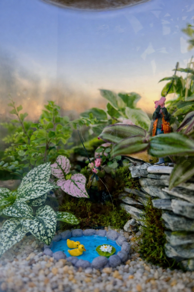 À l’ombre de l’étang 